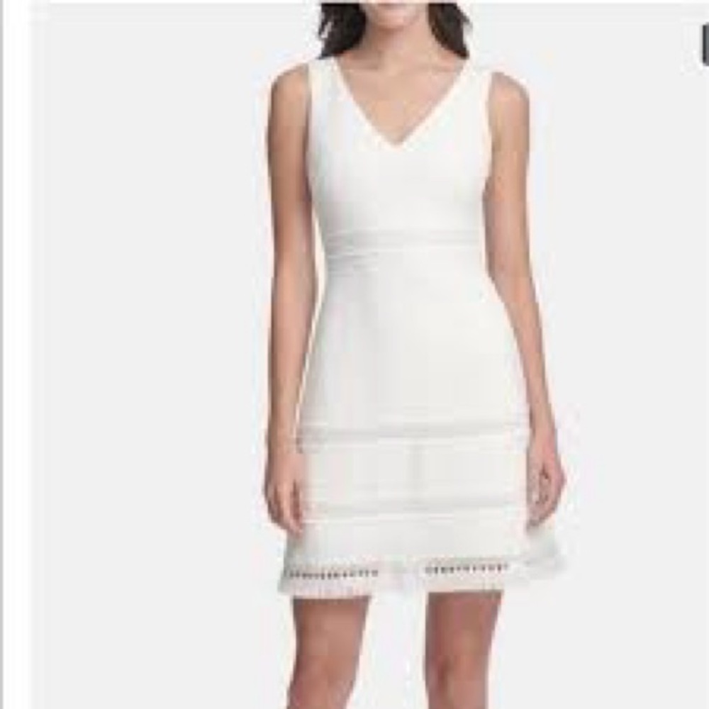 White Kensie dress